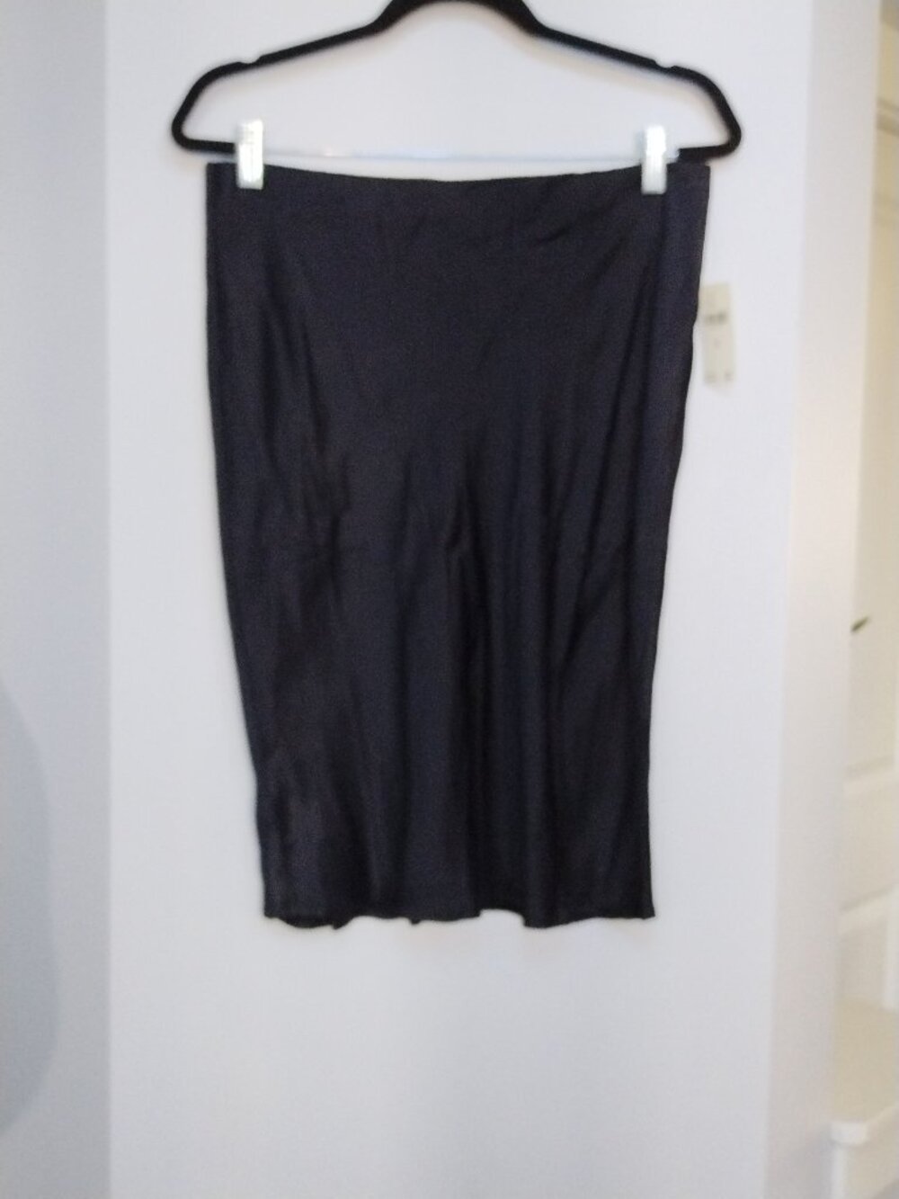 Brand New Anthropolgie Satin midi skirt